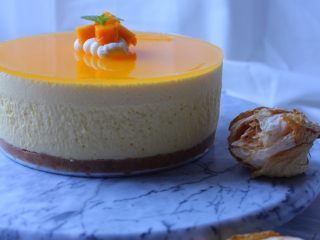 百香果冻芝士蛋糕 