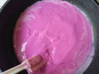 火龙果椰蓉奶冻 