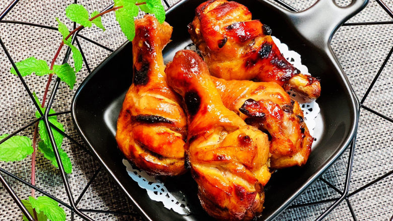 蜜汁烤鸡腿 